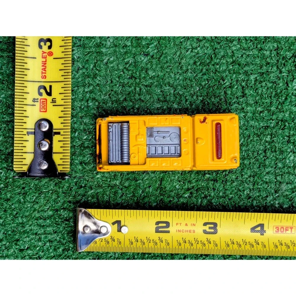 1976 Design Ed. Mattel Hot Wheels Yellow Fire Eater Engine Truck 1186MJ,1,NL Toy